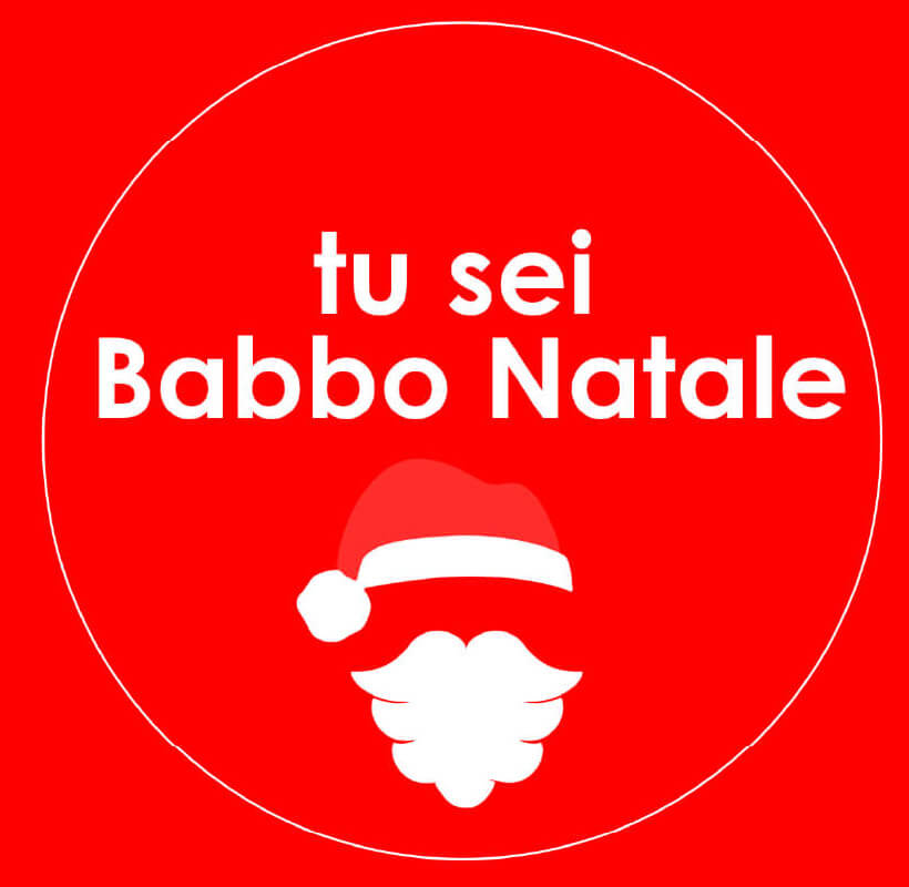 Tu sei babbo natale | Sinergia Onlus